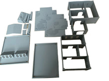 Load image into Gallery viewer, 28mm Power Plant Power Station Industrial Chimneys Warehouse Building