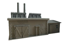 Load image into Gallery viewer, 28mm Power Plant Power Station Industrial Chimneys Warehouse Building