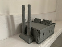 Load image into Gallery viewer, Power Station 28mm Model Industrial Chimneys Power Plant Room Wargaming