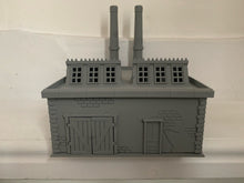 Load image into Gallery viewer, Power Station 28mm Model Industrial Chimneys Power Plant Room Wargaming
