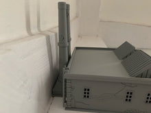 Load image into Gallery viewer, Power Station 28mm Model Industrial Chimneys Power Plant Room Wargaming