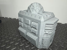 Load image into Gallery viewer, Science and Research Facility 2 Level Sci-Fi Building 28mm 32mm 3D Printed