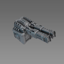 Load image into Gallery viewer, Modular Railgun Cannon - Sci-Fi Scatter Terrain - Tabletop Terrain 28mm