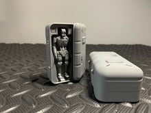 Load image into Gallery viewer, Robot Cyborg Crates Droid Delivery Boxes Fantasy Sci-Fi 28mm 3D Printed