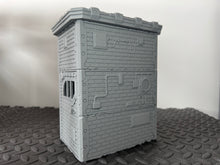 Load image into Gallery viewer, Sci Fi Derelict Rundown Apartments Tabletop Terrain Scenery 28mm 32mm 3D Printed