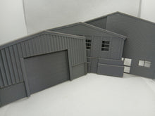 Load image into Gallery viewer, OO Gauge Model Railway Low Relief Warehouse Factory Buildings Shallow Fronts