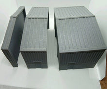 Load image into Gallery viewer, OO Gauge Model Railway Low Relief Warehouse Factory Buildings Shallow Fronts