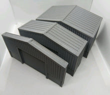 Load image into Gallery viewer, OO Gauge Model Railway Low Relief Warehouse Factory Buildings Shallow Fronts