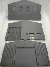 Load image into Gallery viewer, OO Gauge Model Railway Low Relief Warehouse Factory Buildings Shallow Fronts