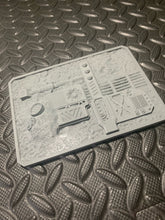 Load image into Gallery viewer, Texture Palette for Dry Brushing Fantasy Sci-Fi Industrial 3D Printed - Unprimed