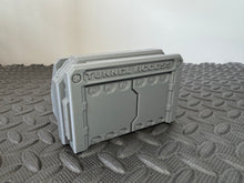Load image into Gallery viewer, Sci Fi City Subway Tunnel Entrance - Urban Sci Fi Scatter Terrain - 28mm - 32mm 3D Printed