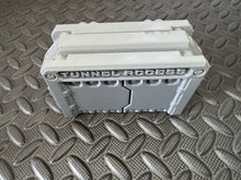 Load image into Gallery viewer, Sci Fi City Subway Tunnel Entrance - Urban Sci Fi Scatter Terrain - 28mm - 32mm 3D Printed