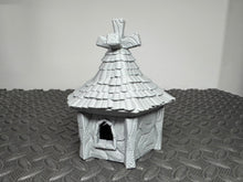 Load image into Gallery viewer, 28mm Medieval Stone Hut Fantasy Tabletop Gaming Terrain Dwarven Building