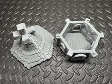 Load image into Gallery viewer, 28mm Medieval Stone Hut Fantasy Tabletop Gaming Terrain Dwarven Building