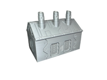 Load image into Gallery viewer, Industrial Waste Disposal Shed Factory Sci-Fi Building 28mm 32mm 3D Printed