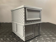 Load image into Gallery viewer, Modern Shop Modular Buildings 28mm 1 or 2 Storey Wargaming Tabletop Terrain