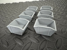 Load image into Gallery viewer, OO Gauge Building Skips Construction Roadworks Scenery Scatter Terrain 3D Printed