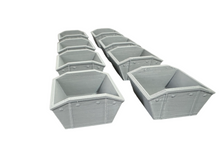 Load image into Gallery viewer, OO Gauge Building Skips Construction Roadworks Scenery Scatter Terrain 3D Printed