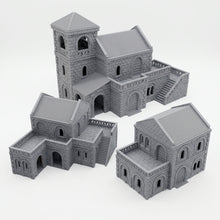 Load image into Gallery viewer, Arkenfel Silver Quarter Buildings 28mm Fantasy Wargaming Terrain MESBG AOS DND