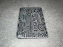 Load image into Gallery viewer, Steampunk Dry Brush Texture Palette for Miniature Painting - Unprimed