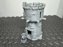 Load image into Gallery viewer, Desert Lookout Tower Medieval Building 28mm DND Wargaming Terrain