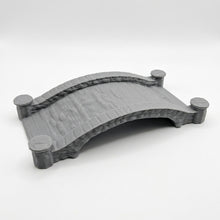 Load image into Gallery viewer, Wargaming Stone Bridge Tank Terrain Scenery 28mm 3d Printed Props Warhammer