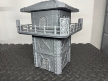 Load image into Gallery viewer, Sci Fi Building Battle Watch Tower Tabletop Terrain Scenery 28mm 32mm 3D Printed