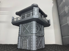 Load image into Gallery viewer, Sci Fi Building Battle Watch Tower Tabletop Terrain Scenery 28mm 32mm 3D Printed