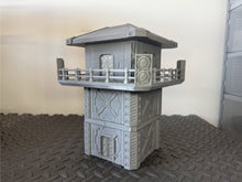 Load image into Gallery viewer, Sci Fi Building Battle Watch Tower Tabletop Terrain Scenery 28mm 32mm 3D Printed