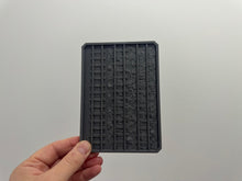Load image into Gallery viewer, Railway Train Tracks Dry Brush Texture Palette for Miniature Painting - Unprimed