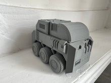 Load image into Gallery viewer, Modular Service Transporter Truck for Sci-Fi Games Scatter Terrain 28mm 3D Printed