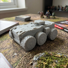 Load image into Gallery viewer, Large Unmanned Combat Transport Vehicle Sci-Fi Skirmish Scatter Terrain 28-32mm