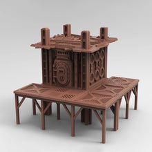 Load image into Gallery viewer, Post-Apocalyptic Wasteland Shacks - 3D Printed 28mm Gaming Terrain