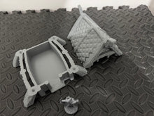 Load image into Gallery viewer, Viking House 3D Printed Fantasy Tabletop Gaming Terrain Medieval Building 28mm