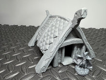 Load image into Gallery viewer, Viking House 3D Printed Fantasy Tabletop Gaming Terrain Medieval Building 28mm