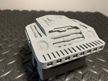 Load image into Gallery viewer, Flatline City Sci-Fi City Market Stalls Buildings Scenery Scatter Terrain 28mm 3D Printed