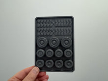 Load image into Gallery viewer, Tyres and Tracks Dry Brush Texture Palette for Miniature Painting - Unprimed