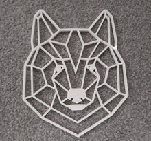Load image into Gallery viewer, Geometric Bear Head Wall Art Hanging Decoration Origami Style Pick Your Colour