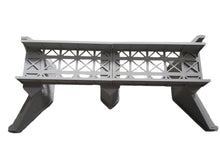 Load image into Gallery viewer, Large Model Railway Girder Bridge 00 Gauge with Stonework Effect Support Piers