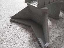 Load image into Gallery viewer, Large Model Railway Girder Bridge 00 Gauge with Stonework Effect Support Piers