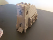Load image into Gallery viewer, N Scale Village Church Model Railway Layout Parish Church
