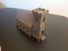 Load image into Gallery viewer, N Scale Village Church Model Railway Layout Parish Church