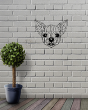 Load image into Gallery viewer, Geometric Chihuahua Dog Animal Wall Art Decor Hanging Decoration Pick a Colour