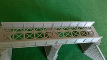 Load image into Gallery viewer, Large Girder Bridge TT120 Gauge Model Railway Bridge Support Stonework Supports