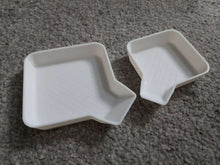 Load image into Gallery viewer, 4 x Board Game Token Trays Container Funnel Jigsaw Nuts Bolts Stackable Tray