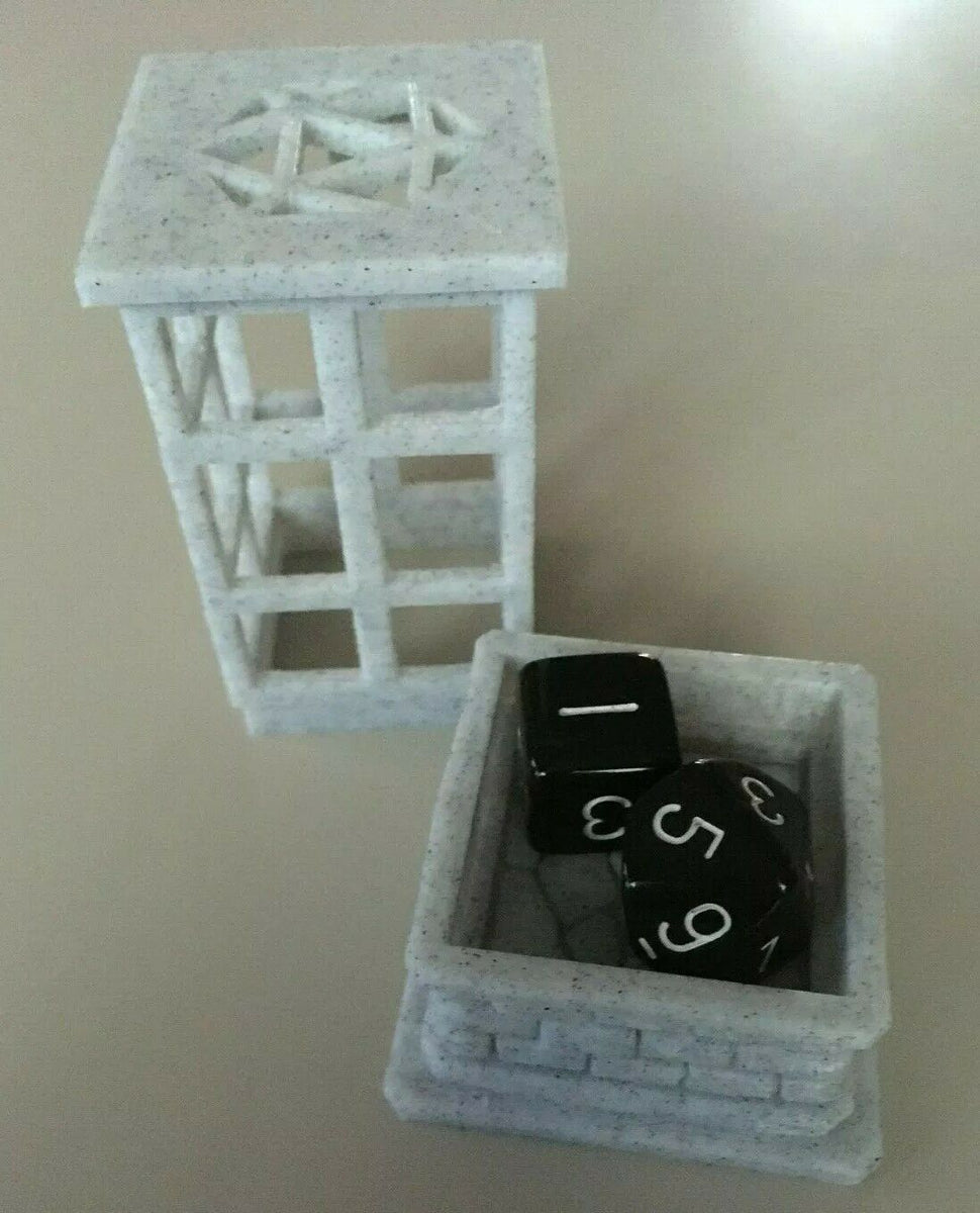 Dungeons and Dragons Dice Jail 3D Printed Gaming Accessory 3dprintstudio