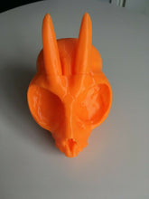Load image into Gallery viewer, Fairy Skull Magical Creature Model Moving Jaw Bones 3d Printed Pick Your Colour