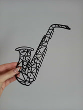 Load image into Gallery viewer, Geometric Musical Instrument Guitar Piano Banjo Drum Wall Art Hanging Decoration
