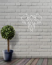 Load image into Gallery viewer, Geometric Elephant Animal Wall Art Decor Hanging Decoration Origami Small