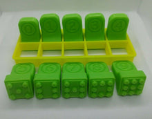 Load image into Gallery viewer, Domino Cookie Cutters Dominoes Biscuits Game Board Fondant Stamps Pastry Stamp